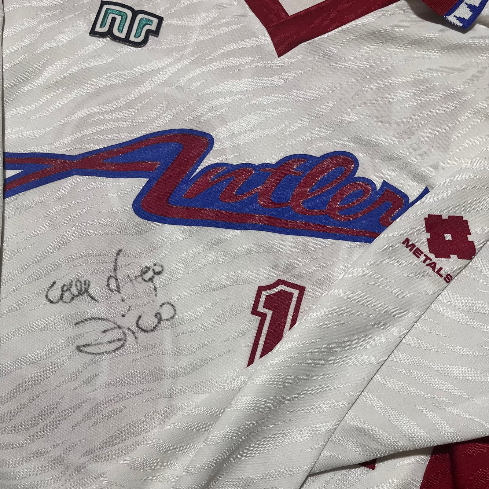 Kashima Antlers Away Cup Shirt 1994 (O) '12' Match Issue +